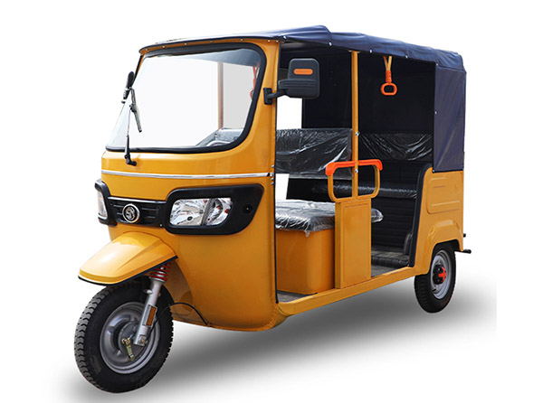 鹽城豪華三輪載客雙排外貿(mào)車